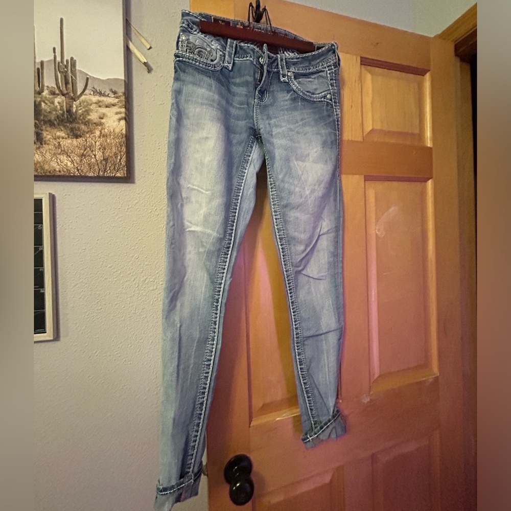 Rock Revival Light Blue Skinny Jeans